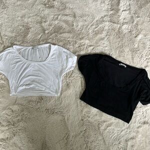 Zara crop top bundle